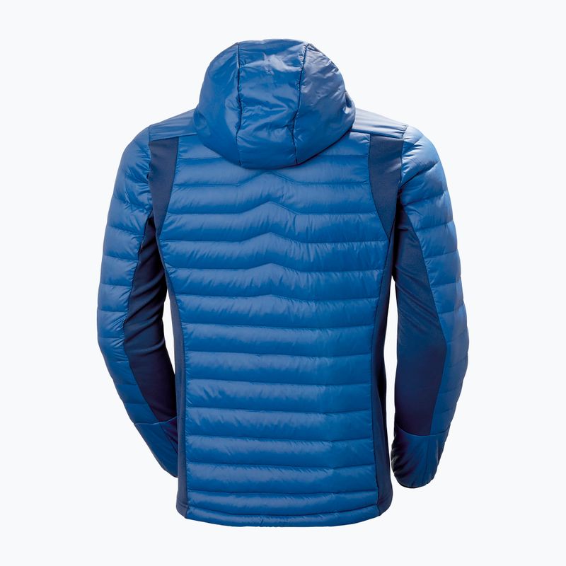 Férfi Helly Hansen Verglas Hooded Down Hybrid Hybrid Ins kabát Hybrid Ins 606 kék 63007 7