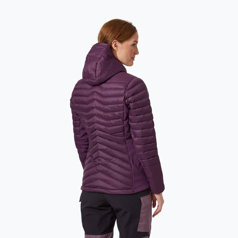 Helly Hansen női pehelykabát Verglas Hood Down Down Hybrid Insulator lila 63026_670 2