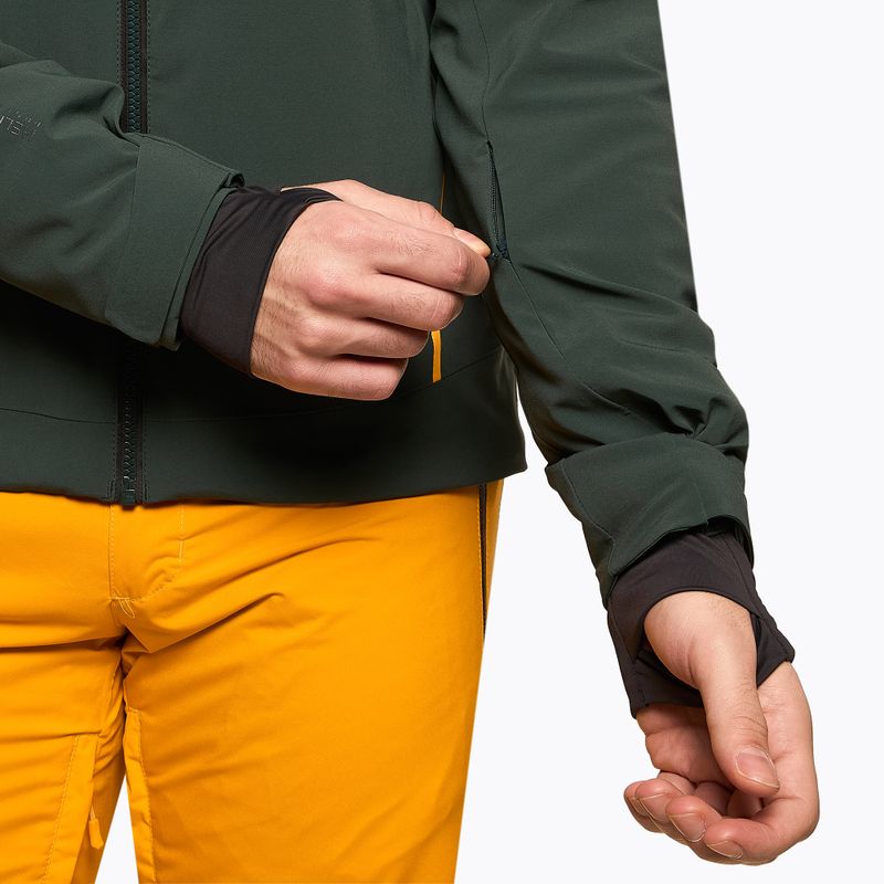 Férfi sí dzseki Helly Hansen Alpha 3.0 zöld 65551_495 5