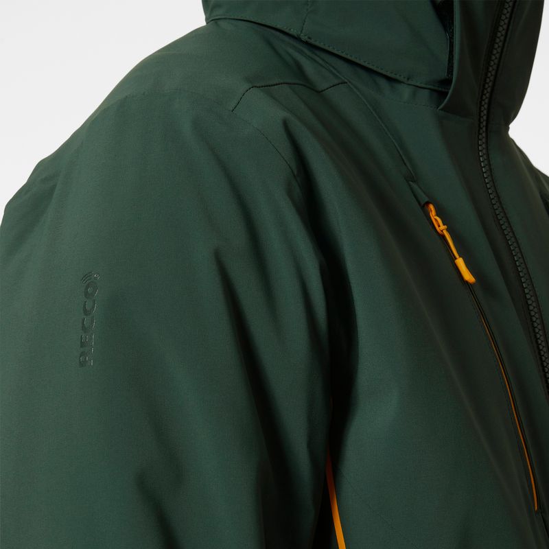 Férfi sí dzseki Helly Hansen Alpha 3.0 zöld 65551_495 8