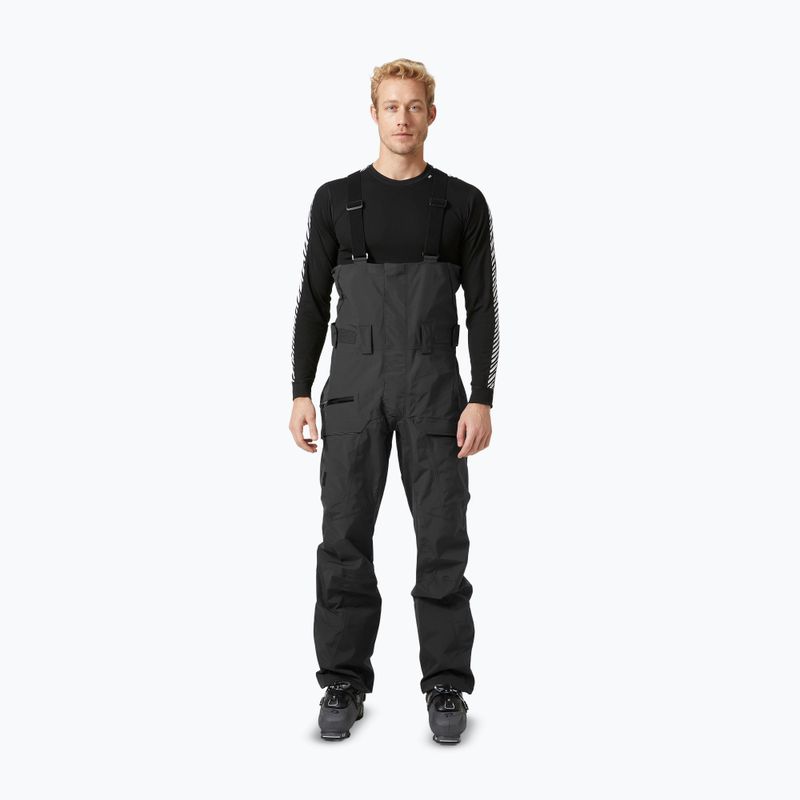 Férfi sínadrág Helly Hansen Sogn Bib Shell black