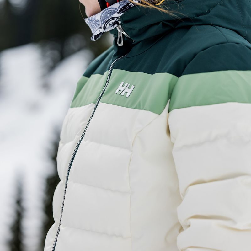 Női sí dzseki Helly Hansen Imperial Puffy sötét lucfenyő 9