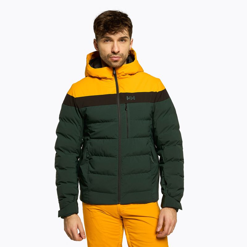 Helly Hansen férfi sí kabát Bossanova Puffy zöld-sárga 65781_495