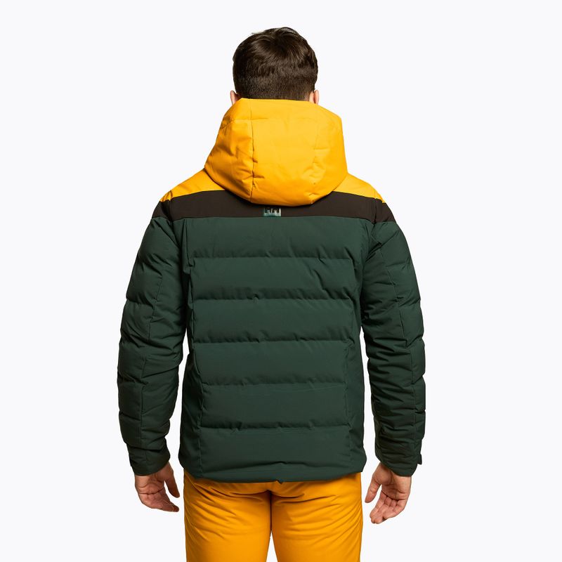 Helly Hansen férfi sí kabát Bossanova Puffy zöld-sárga 65781_495 3