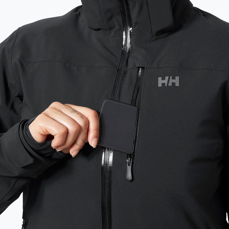 Női sí kabát Helly Hansen Alphelia fekete 5