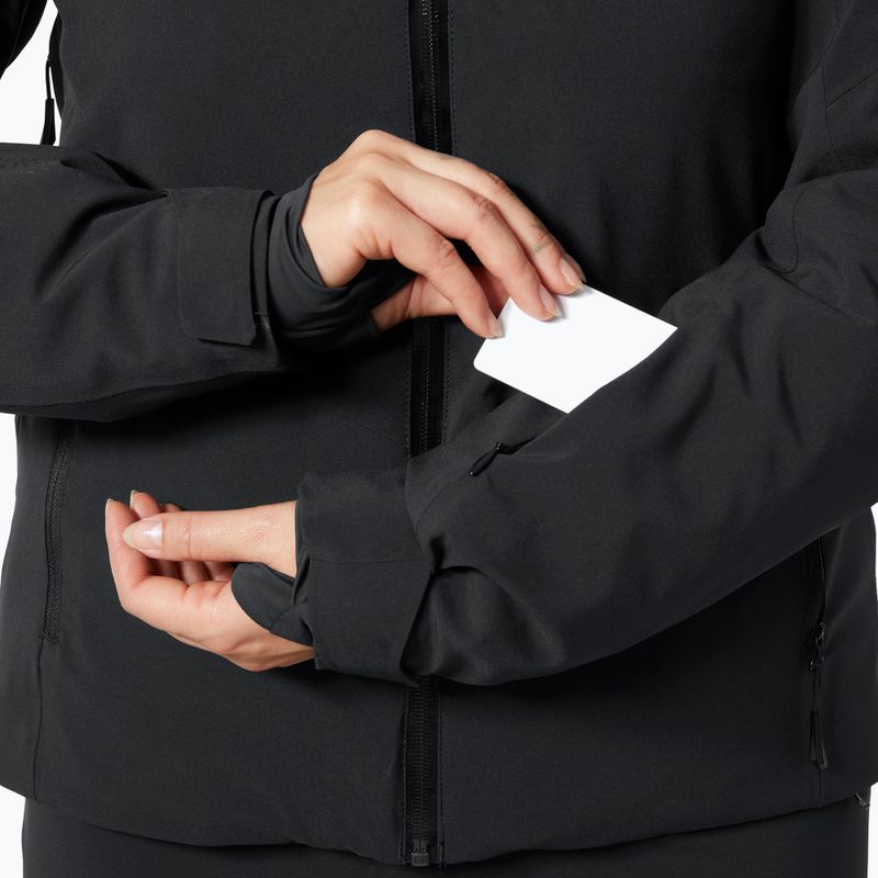 Női sí kabát Helly Hansen Alphelia fekete 7