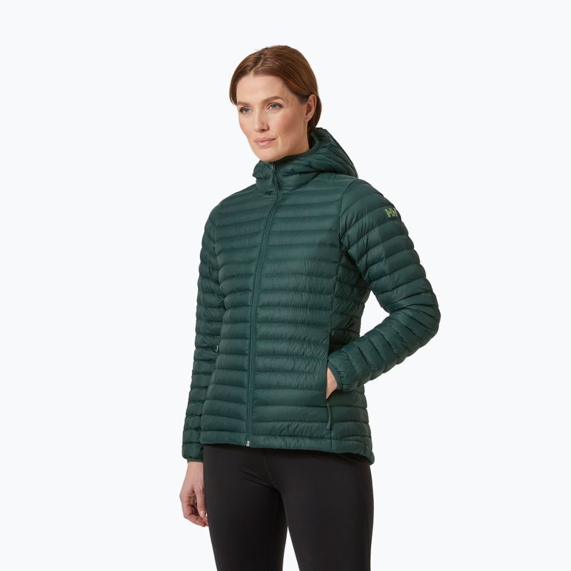 Helly Hansen női pehelykabát Sirdal Hooded Insulator 495 zöld 62992 4