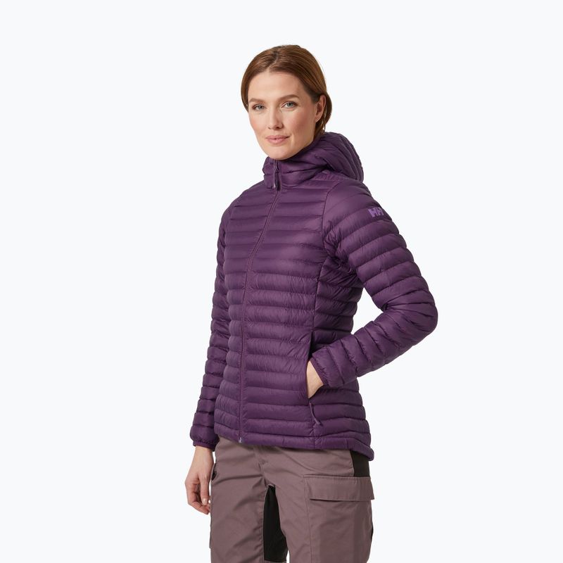 Helly Hansen női pehelykabát Sirdal Hooded Insulator 670 lila 62992