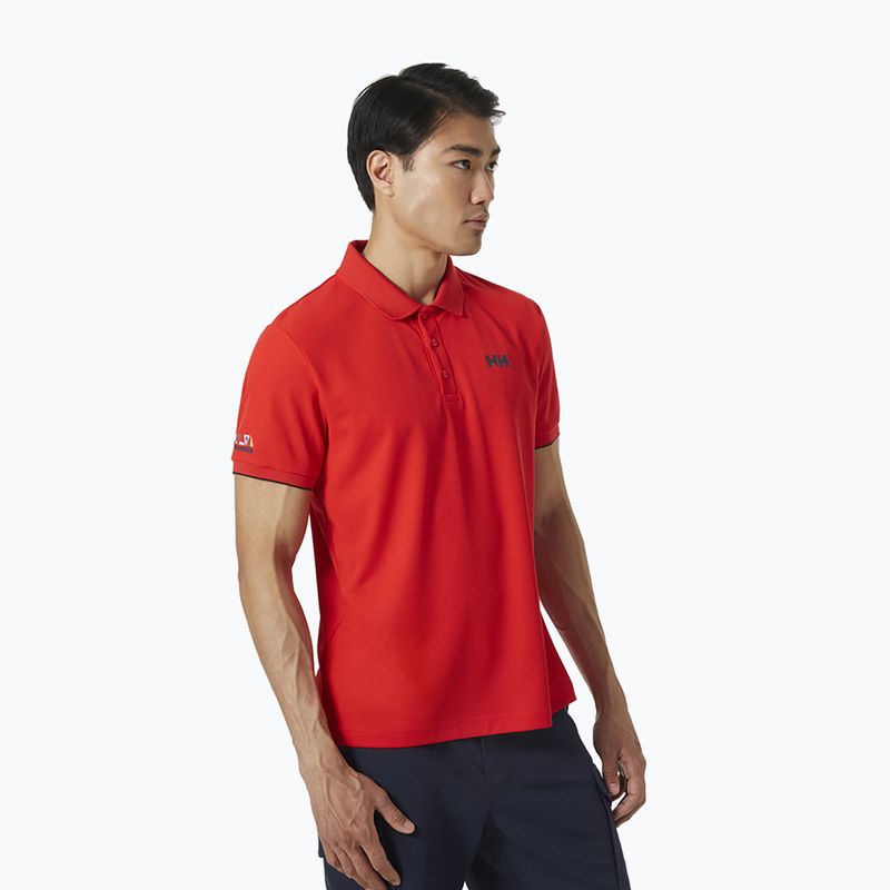 Helly Hansen férfi Ocean Polo ing piros 34207_222