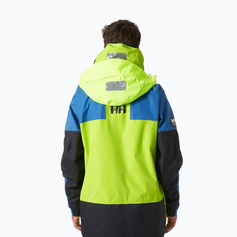 Helly Hansen Skagen Offshore férfi vitorlás dzseki azid lime 2