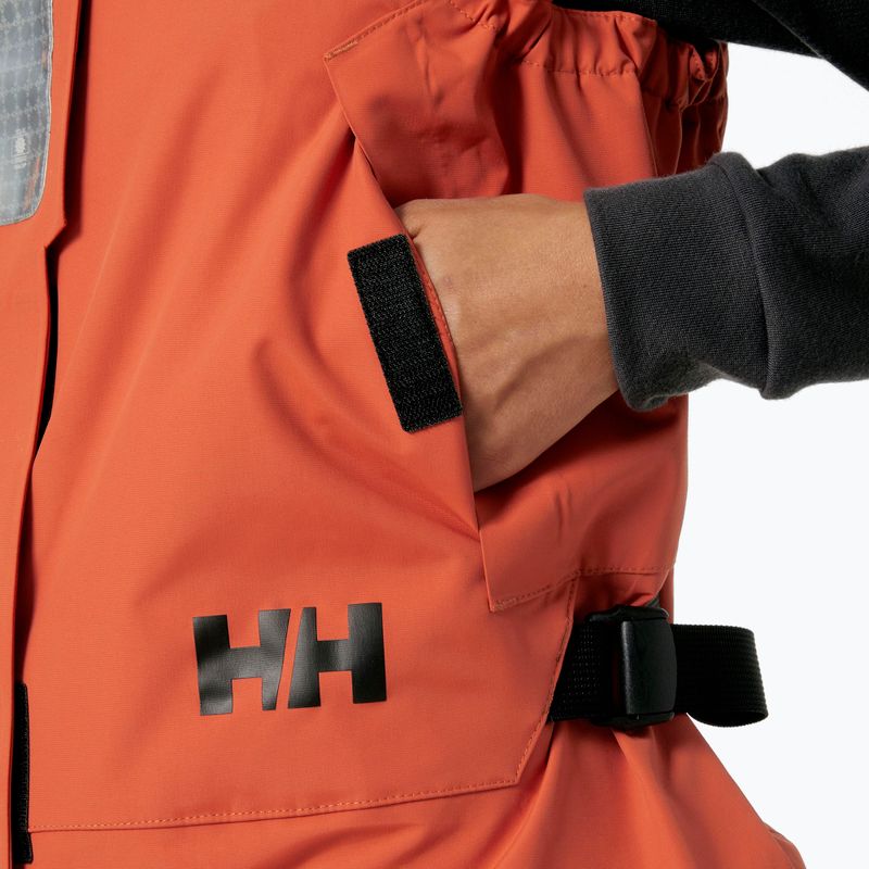 Helly Hansen Skagen Offshore Bib terrakotta női vitorlás nadrág 4