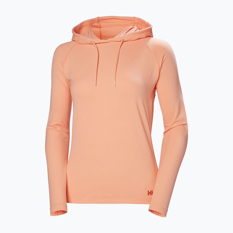 Helly Hansen női trekking pulóver Verglas Light Hoodie narancssárga 62964_058 5