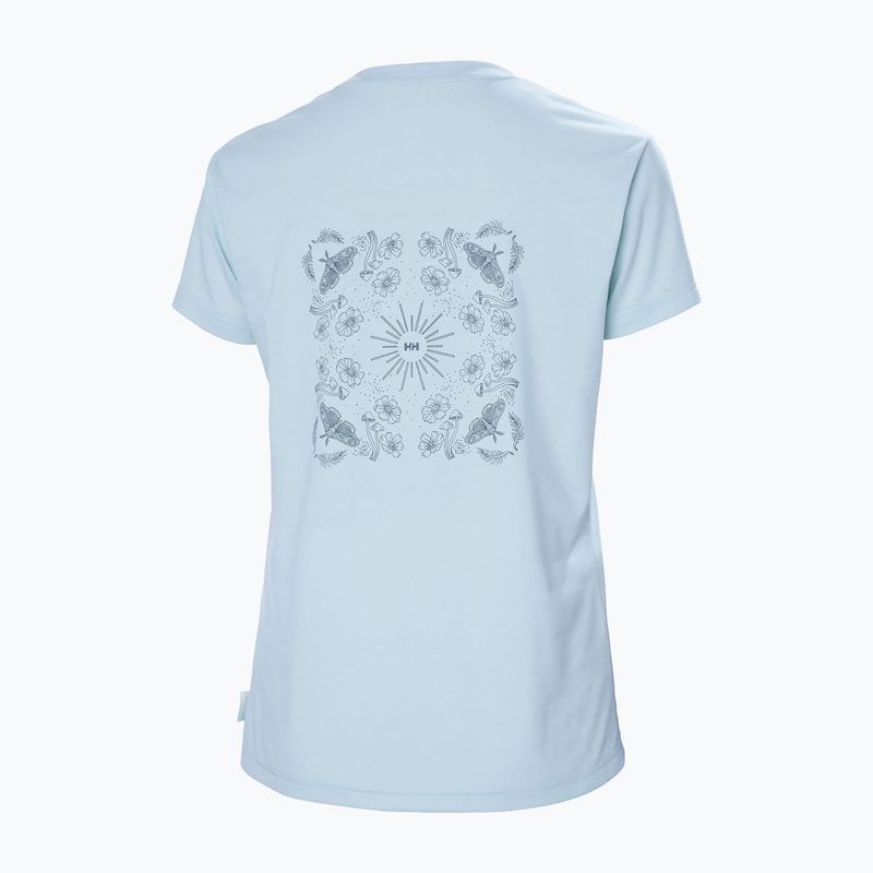 Női trekking póló Helly Hansen Skog Recycled Graphic kék 63083_513 6