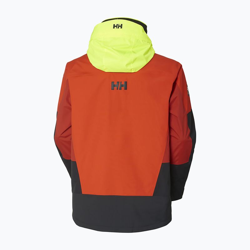 Helly Hansen férfi Newport Coastal narancssárga vitorlás kabát 34290_300 8