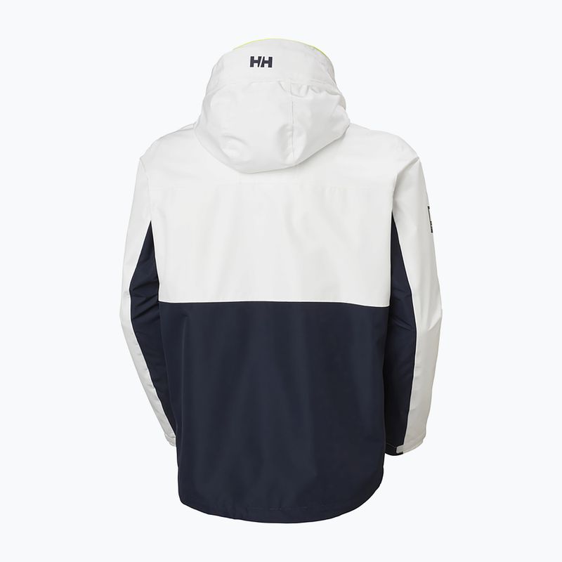 Helly Hansen férfi Newport Coastal vitorlás kabát fehér 34290_001 8