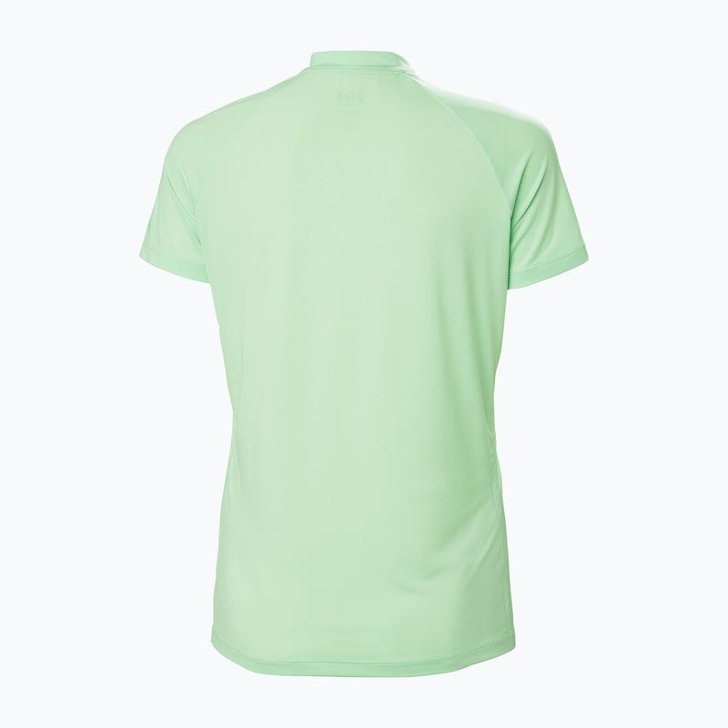 Helly Hansen női t-shirt Siren 1/2 Zip menta 4