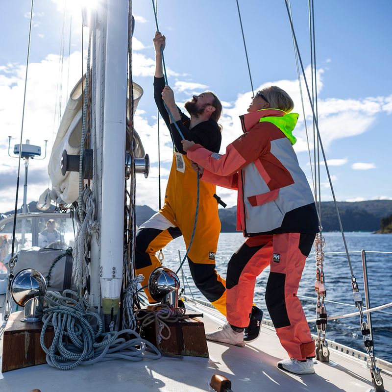 Helly Hansen női vitorlás nadrág Newport Coastal Bib barack visszhang 10