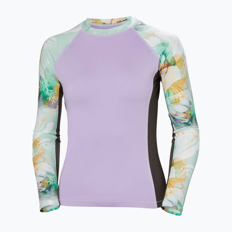 Női hosszú ujjú felső úszáshoz Helly Hansen Waterwear Rashguard jade esra 5