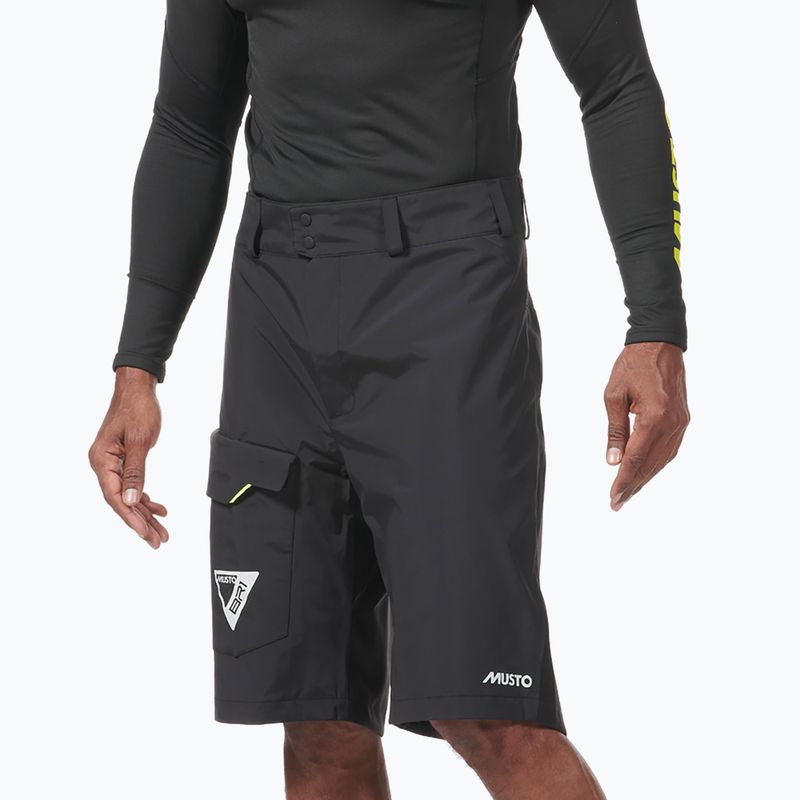 Férfi vitorlás rövidnadrág Musto BR1 Solent black 3