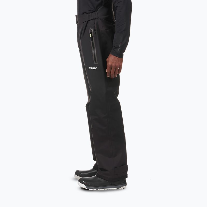 Musto BR1 Solent Hi-Back vitorlás nadrág fekete 3