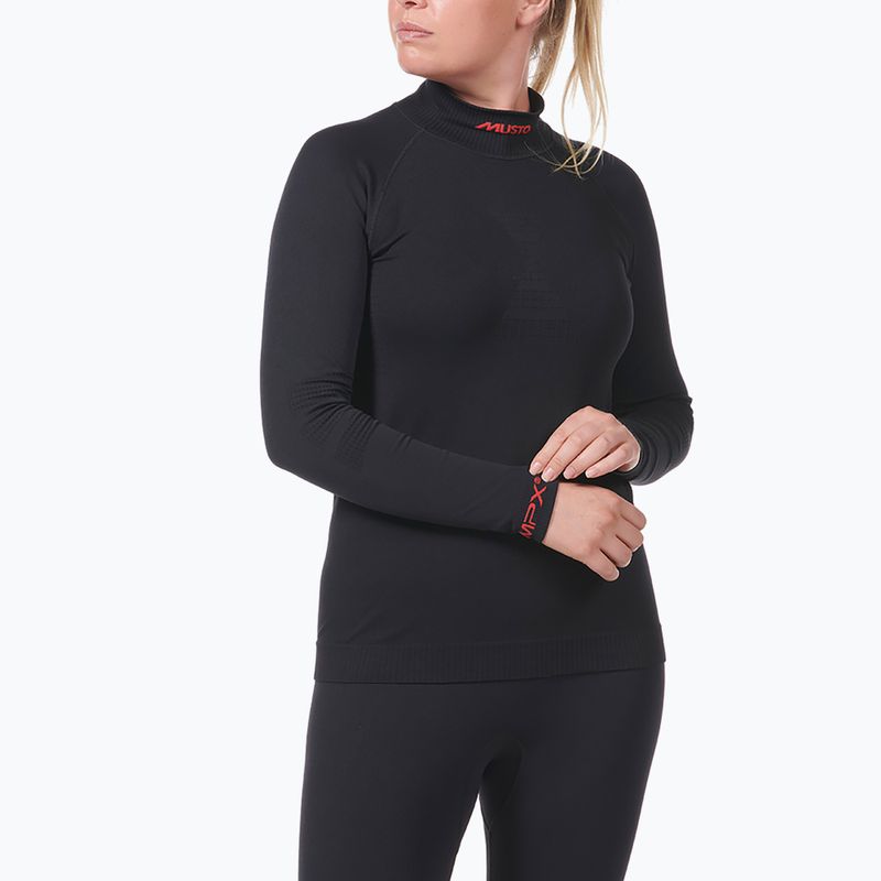 Női hosszú ujjú póló Musto MPX Active Baselayer black 5