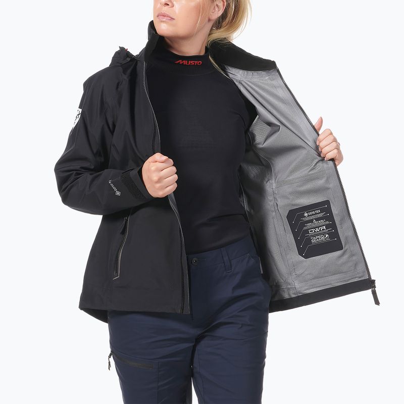 Női vitorlás kabát Musto LPX Gore-Tex blac 5