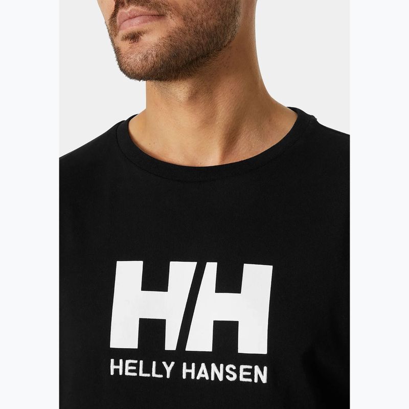 Férfi póló Helly Hansen HH Logo black 3