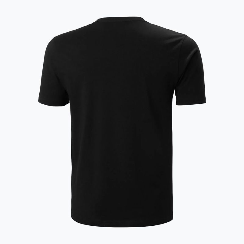 Férfi póló Helly Hansen HH Logo black 5