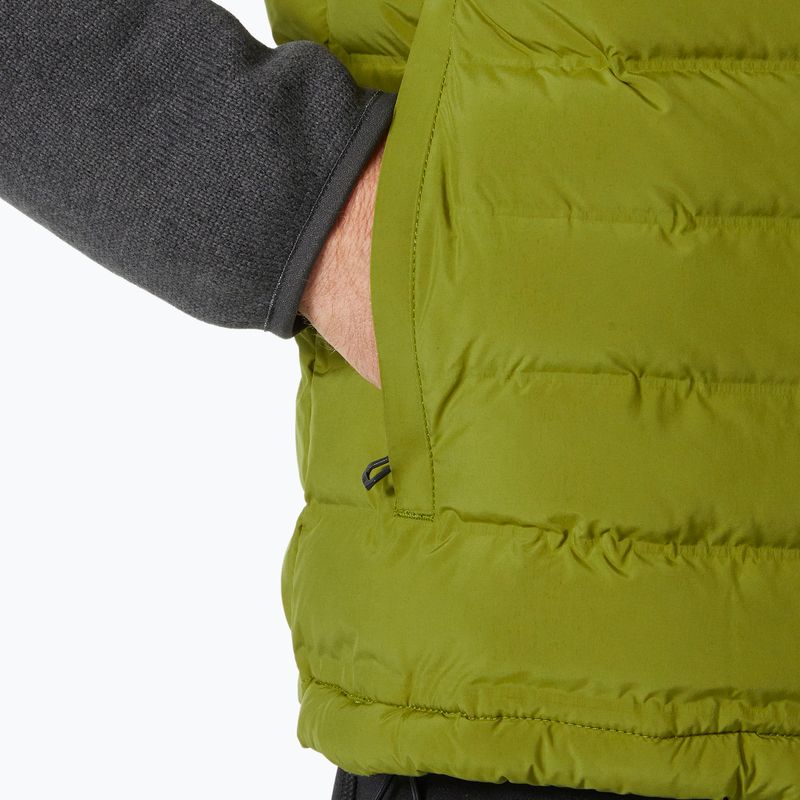 Férfi vitorlás dzseki Helly Hansen Arctic Ocean Hybrid Insulator olívazöld 5