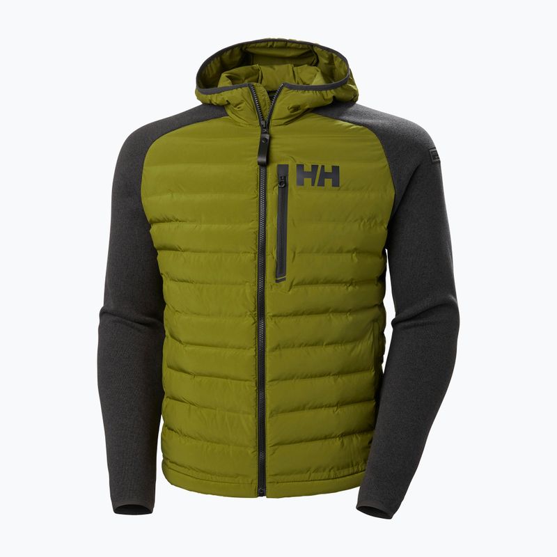 Férfi vitorlás dzseki Helly Hansen Arctic Ocean Hybrid Insulator olívazöld 6