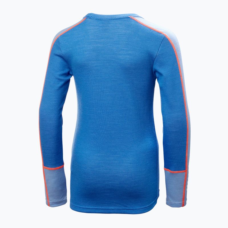 Helly Hansen JR Lifa Merino Midweight ultra kék gyermek termo alsónemű szett 7