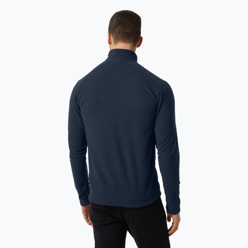 Férfi Helly Hansen Daybreaker 1/2 Zip trekking pulóver navy 2