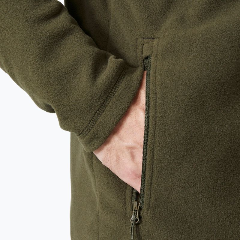 Helly Hansen férfi trekking pulóver Daybreaker utility zöld 4