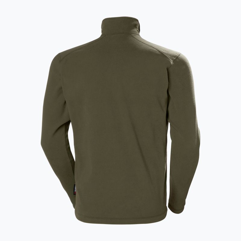 Helly Hansen férfi trekking pulóver Daybreaker utility zöld 6