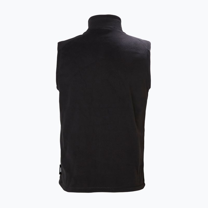 Helly Hansen férfi ujjatlan Daybreaker Fleece fekete 2