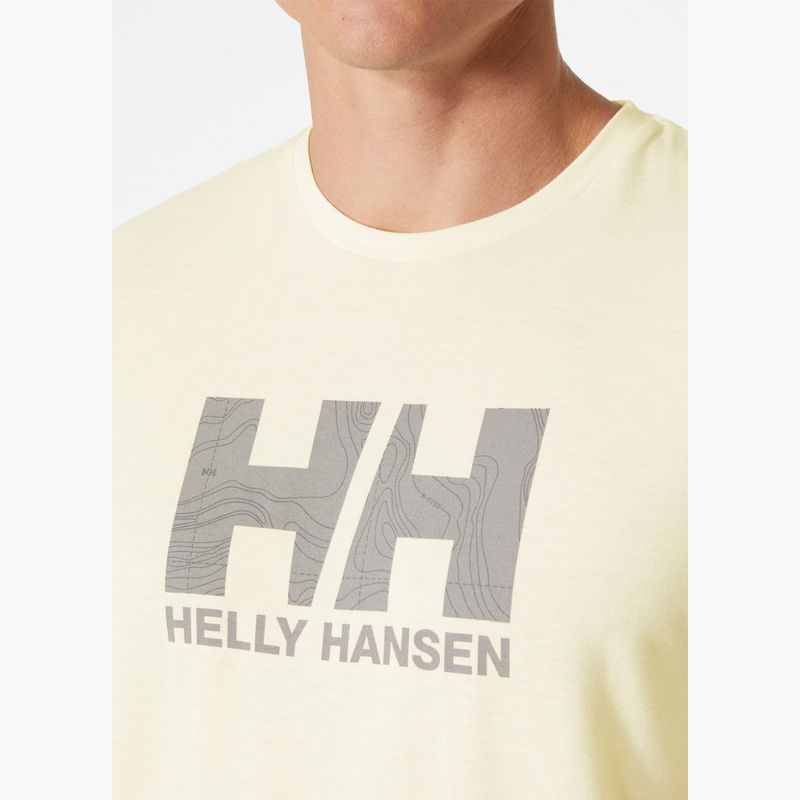 Férfi póló Helly Hansen Skog Recycled Graphic snow 3