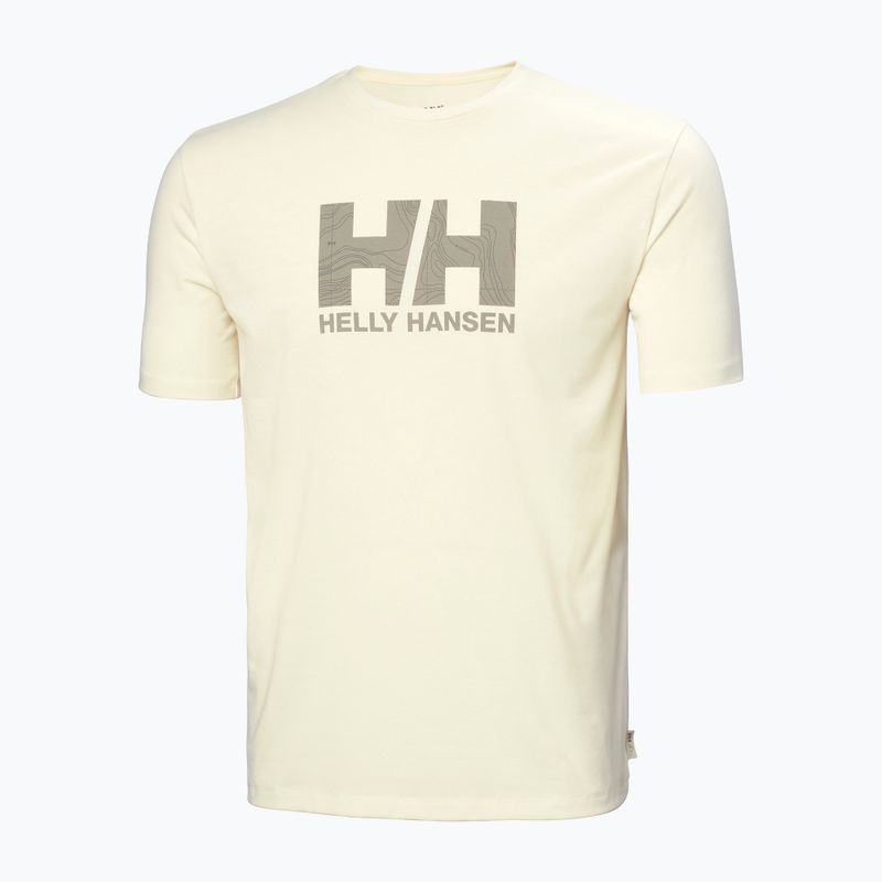 Férfi póló Helly Hansen Skog Recycled Graphic snow 5