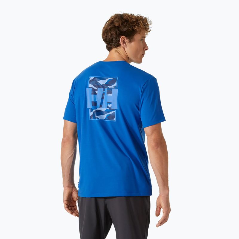 Férfi póló Helly Hansen Skog Recycled Graphic cobalt 2.0 2