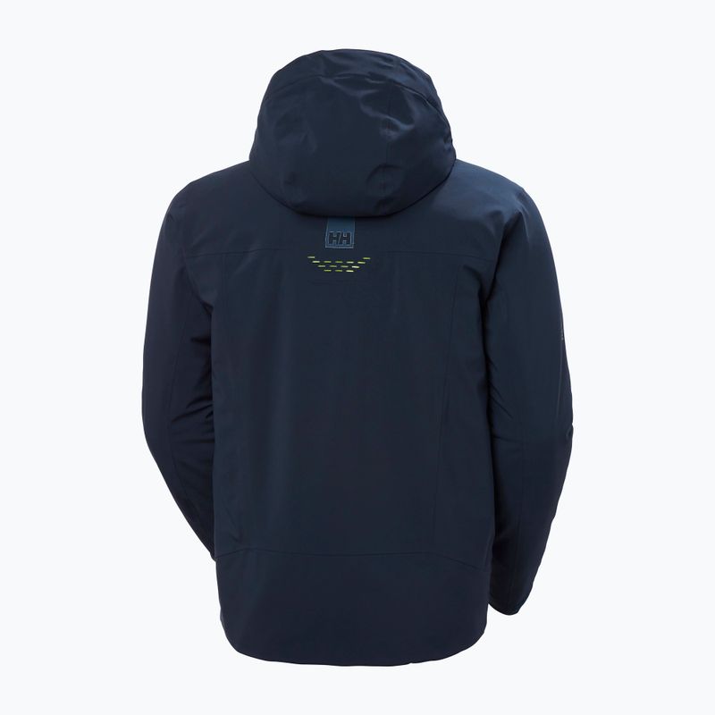 Férfi sí dzseki Helly Hansen Alpha Lifaloft navy 12