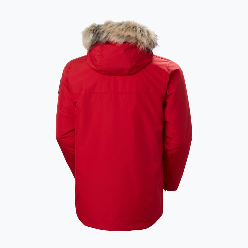 Helly Hansen férfi pehelykabát Coastal 3.0 Parka piros 7