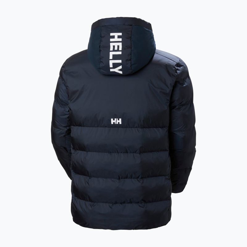 Férfi Helly Hansen Park Puff Parka navy pehelypaplan dzseki 7