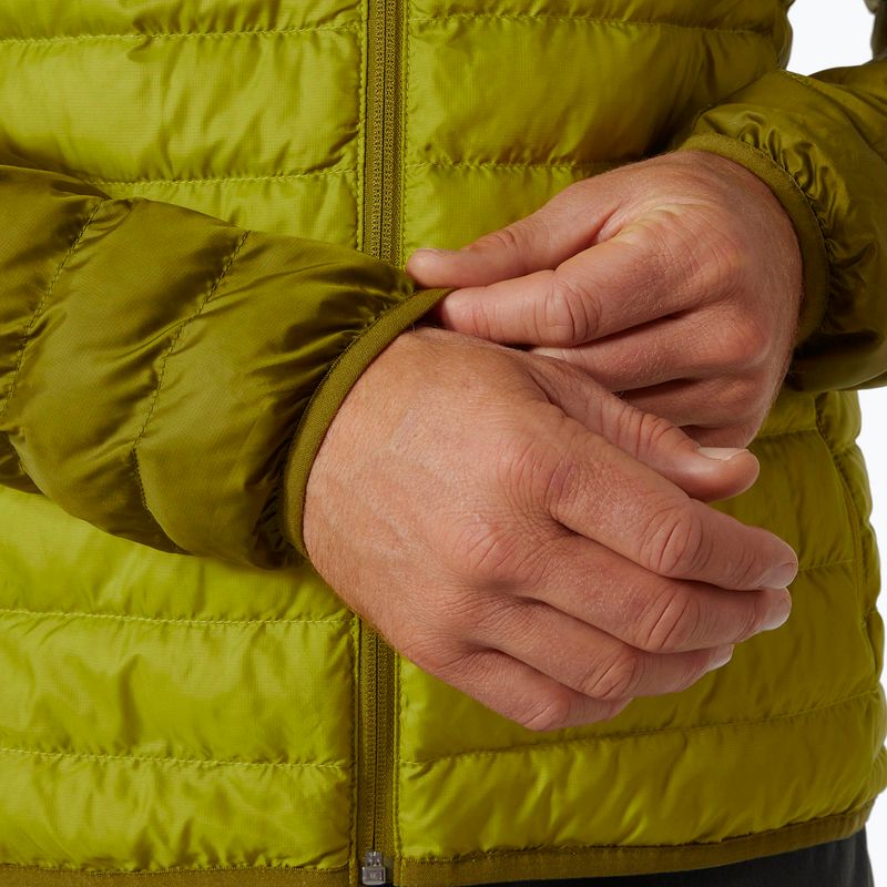 Férfi Helly Hansen Banff Hooded Insulator pehelypaplan dzseki világos moha 5