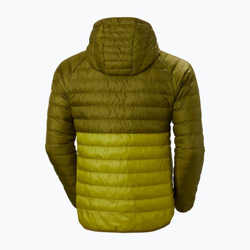 Férfi Helly Hansen Banff Hooded Insulator pehelypaplan dzseki világos moha 12