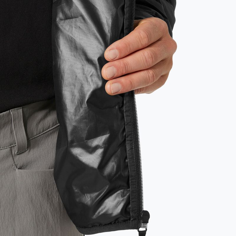Férfi Helly Hansen Banff Hooded Insulator pehelypaplan kabát fekete 5
