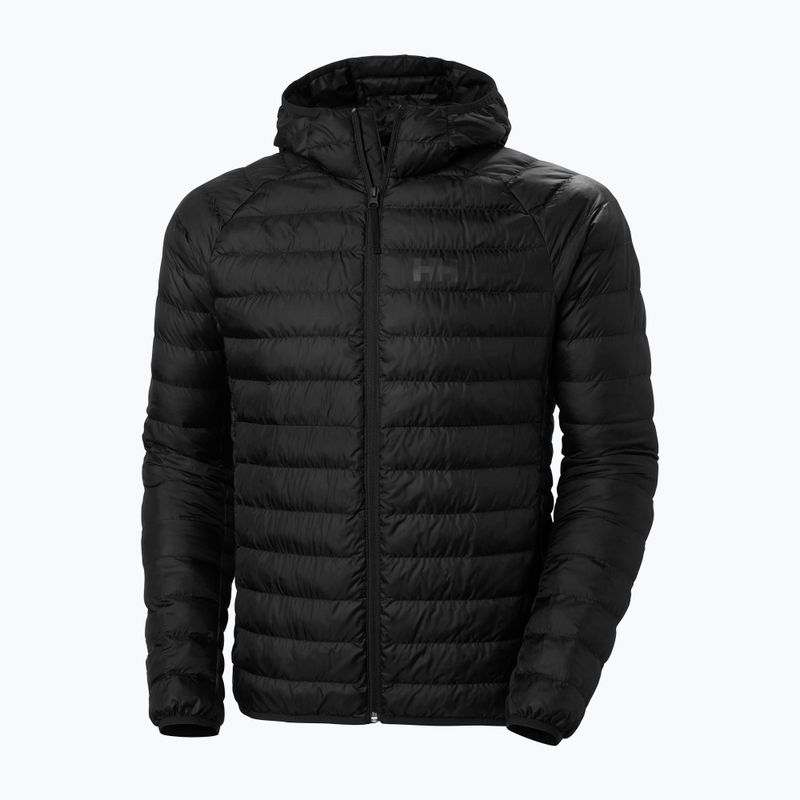 Férfi Helly Hansen Banff Hooded Insulator pehelypaplan kabát fekete 6
