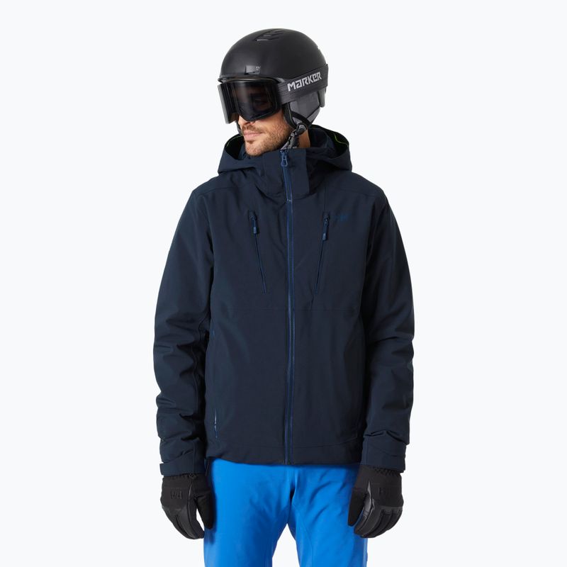 Férfi sí dzseki Helly Hansen Alpha 4.0 navy