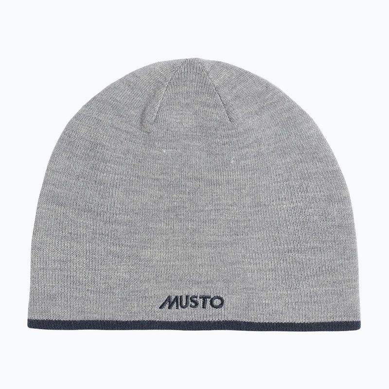 Sapka Musto Reversible Beanie grey melange/ navy