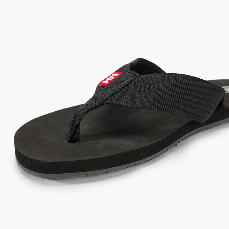 Férfi flip flopok Helly Hansen Seasand HP 2 black/ebony/light grey 7