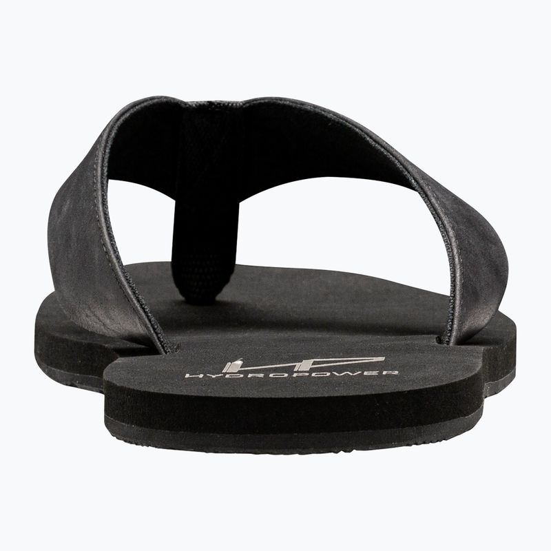 Férfi Helly Hansen Seasand 2 bőr szandál fekete / esett szikla flip flopok 3