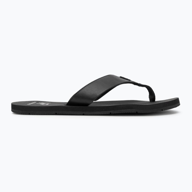 Férfi Helly Hansen Seasand 2 bőr szandál fekete / esett szikla flip flopok 2